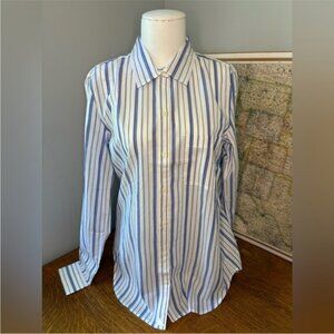 UNTUCKit Pinot Prese Women's Size 8 Long Sleeve Button Down Blouse Shirt Top NWT